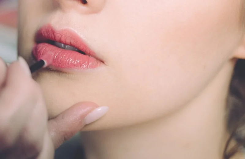 Lip blushing permanent makeup at Alchemy Clinic, Bangalore